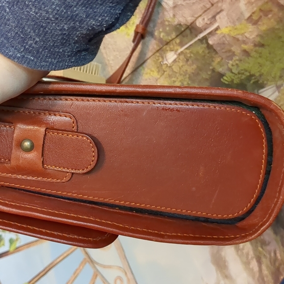 POLO by Ralph Lauren vintage green plaid satchel bag - Picture 6 of 10